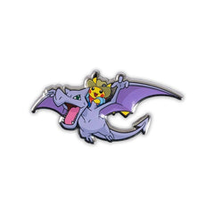 Pokémon Fossil Museum: Excavator Pikachu & Aerodactyl Pin