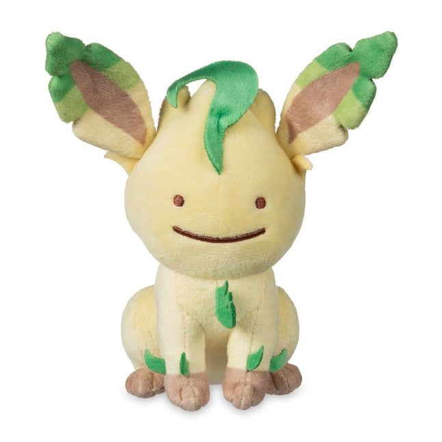 Ditto As Leafeon Plush - 7 ½ In.