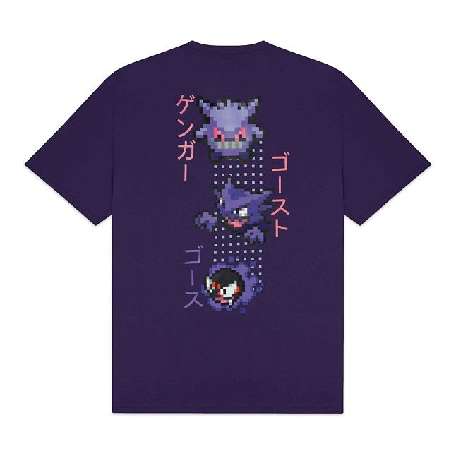 Pokémon × Dolly Noire: Pixel Gengar T-Shirt - Adult