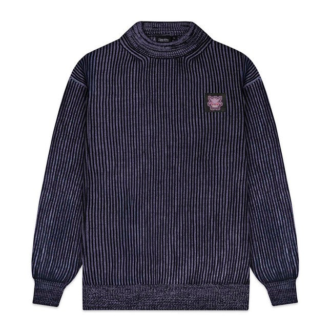 Pokémon × Dolly Noire: Striped Pixel Gengar Sweater - Adult