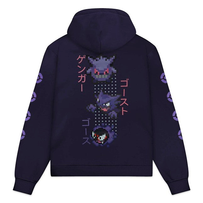 Pokémon × Dolly Noire: Pixel Gengar Hoodie - Adult