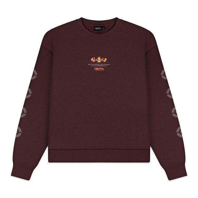 Pokémon × Dolly Noire: Pixel Charmander, Charmeleon & Charizard Sweatshirt - Adult