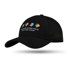 Pokémon × Dolly Noire: Pixel Kanto First Partner Pokémon Dad Hat (One Size-Adult)