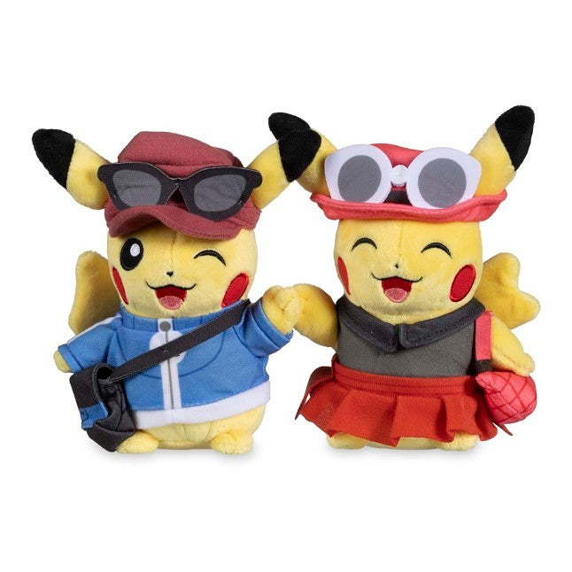 Kalos Region Paired Pikachu Poké Plush - 9 ½ In.