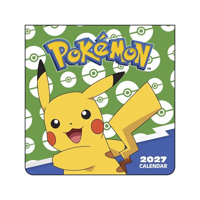 Pokémon 2027 Mini Wall Calendar