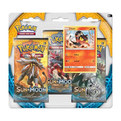 Pokémon TCG: Sun & Moon 3 Booster Packs, Coin & Litten Promo Card