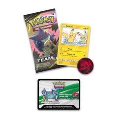 Pokémon TCG: Sun & Moon-Team Up Booster Pack, Coin & Pikachu Promo Card
