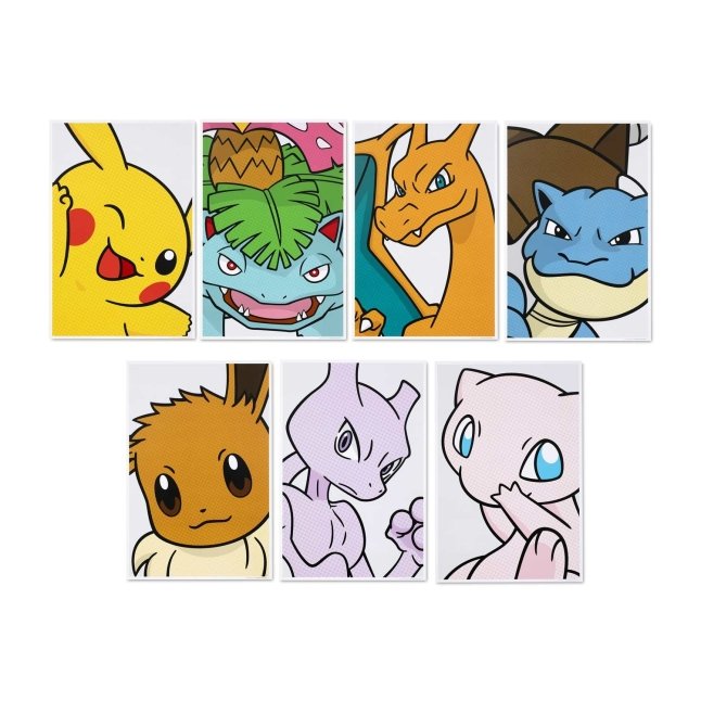 Pokémon Friends Posters (7-Pack)