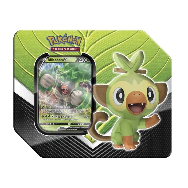 Pokémon TCG: Galar Partners Tin (Rillaboom V)