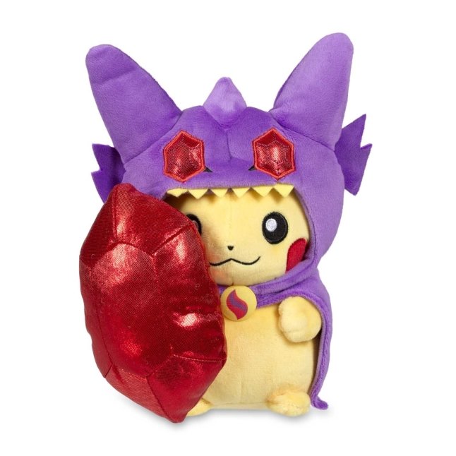 Mega Sableye Cape Pikachu Poké Plush - 9 In.