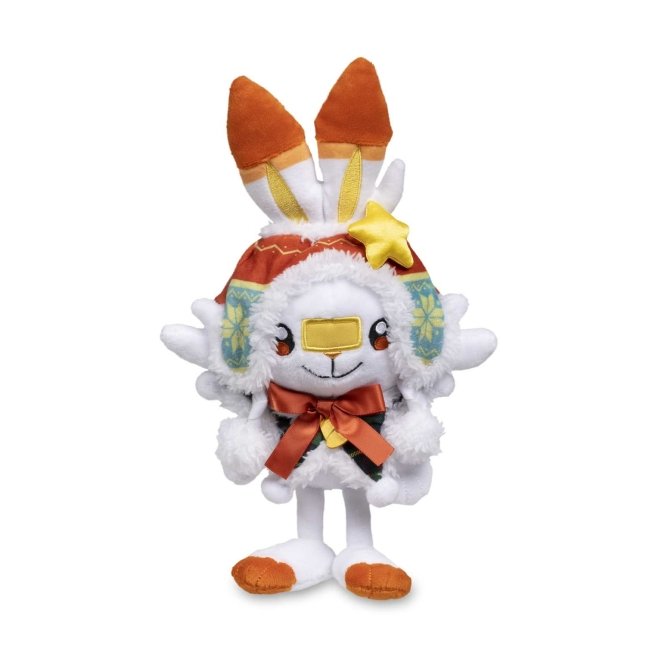 Scorbunny Pokémon Winter Carnival Poké Plush - 8 ¼ In.