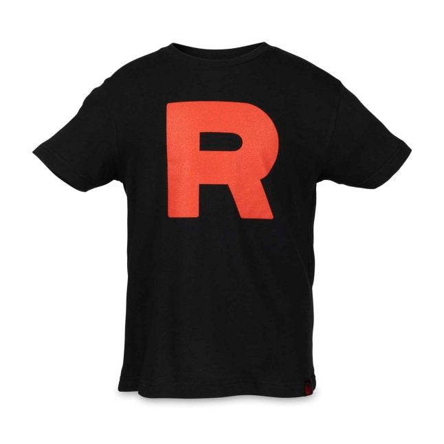 Team Rocket Black Relaxed Fit Crew Neck T-Shirt - Youth