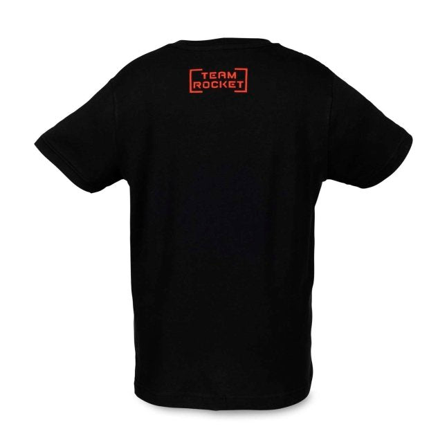 Team Rocket Black Relaxed Fit Crew Neck T-Shirt - Youth