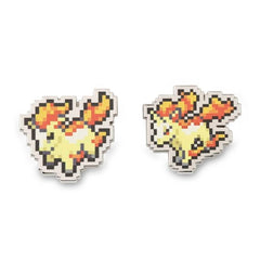 Ponyta & Rapidash Pokémon Pixel Pins (2-Pack)