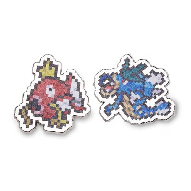 Magikarp & Gyarados Pokémon Pixel Pins (2-Pack)