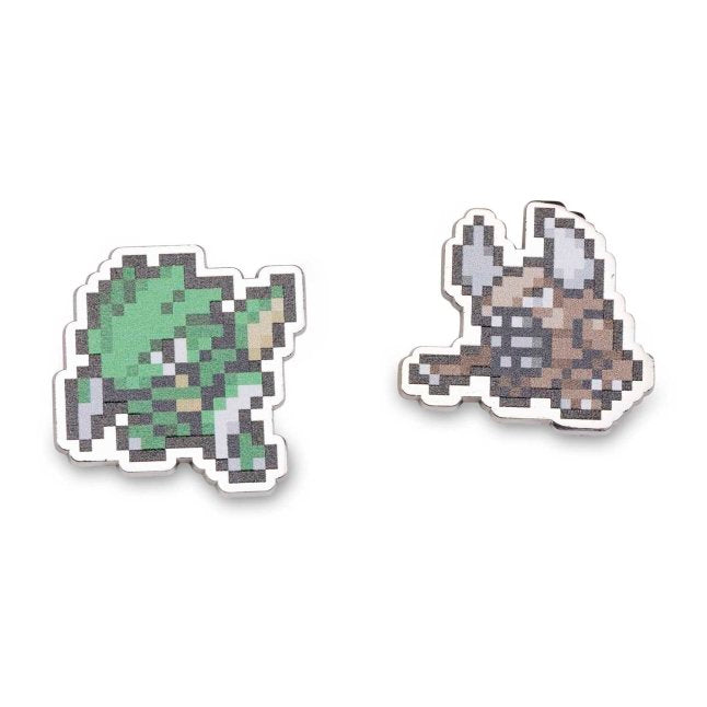 Scyther & Pinsir Pokémon Pixel Pins (2-Pack)