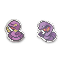 Ekans & Arbok Pokémon Pixel Pins (2-Pack)