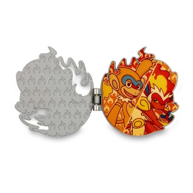 Chimchar, Monferno & Infernape Evolution Pokémon Pin