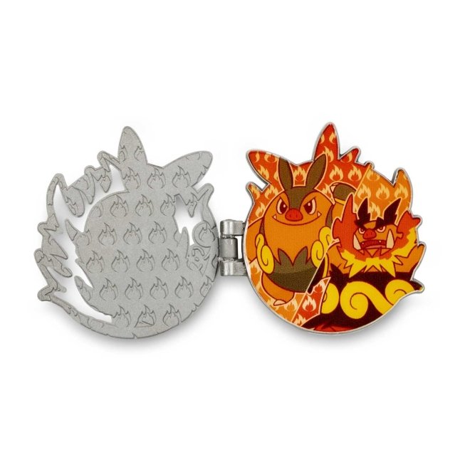 Tepig, Pignite & Emboar Evolution Pokémon Pin