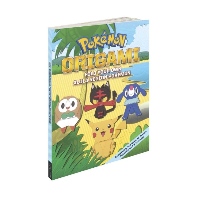 Pokémon Origami: Fold Your Own Alola Region Pokémon