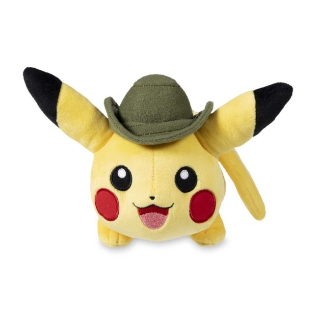 Safari Pikachu Poké Plush - 8 In.