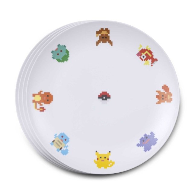 Pokémon Block Art Party Plates (4-Pack)