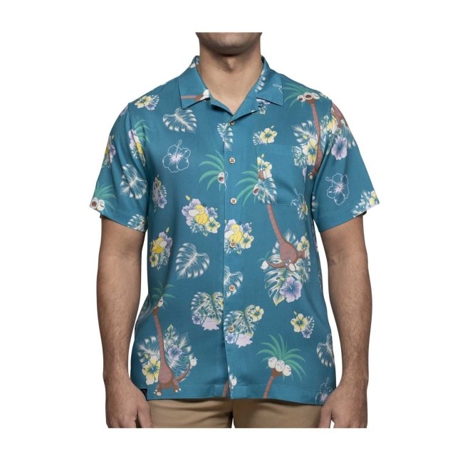 Pokémon Tropical Alolan Exeggutor & Friends Tropical Shirt - Adult