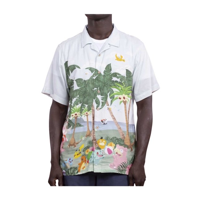 Pokémon Tropical Party Tropical Shirt - Adult
