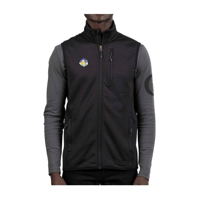 Outdoors with Pokémon Middle Fork Black Fleece Zip-Up Vest by Outdoor Research - Men