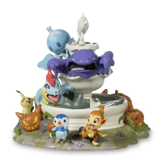 Haunted Pokémon Village: Frillish Frightening Fountain Figure