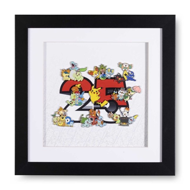 Pokémon Celebration Framed Pin Set