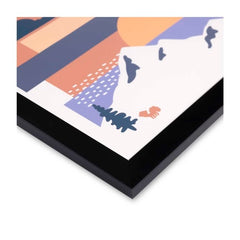Pokémon Winter Sunset Framed Wall Art