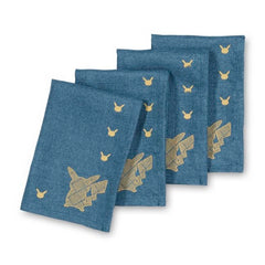 Pokémon Winter Wonders Blue Cloth Napkins (4-Pack)