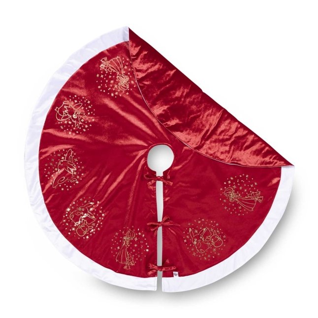 Pokémon Winter Wonders Red Tree Skirt