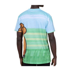 Bidoof Allover-Print Fitted Crew Neck T-Shirt - Adult
