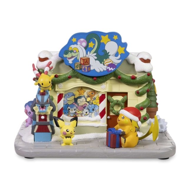 Drampa Toy Shop Holiday Pokémon Village Figure