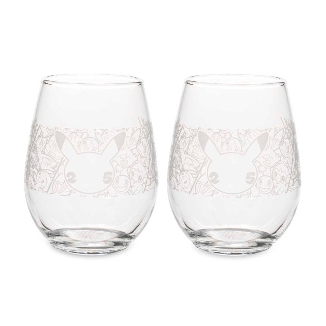 Pokémon Celebration 12 oz. Stemless Glasses (2-Pack)