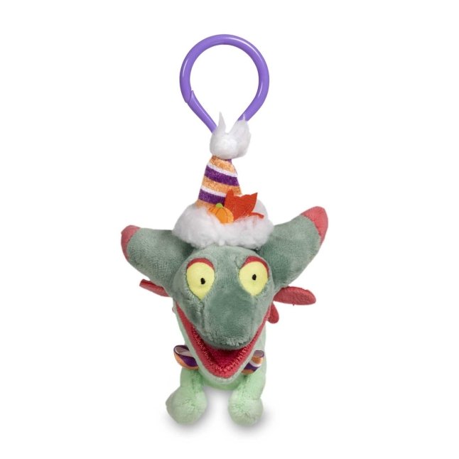 Dreepy Pokémon Pumpkin Celebration Plush Key Chain