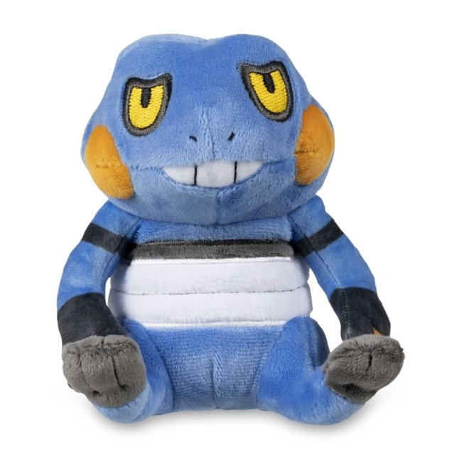 Croagunk Sitting Cuties Plush - 5 In.