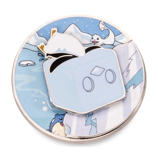 Eiscue Icy Plunge Pokémon Spinning Scenes Pin