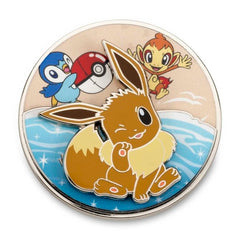 Eevee Beach Day Pokémon Spinning Scenes Pin
