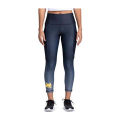 Pikachu Pokémon Active Black & Gray 7/8 Length Leggings - Women
