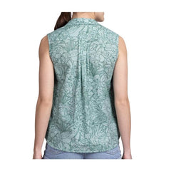 Pokémon Tropical Jungle Green Sleeveless Tropical Shirt - Women