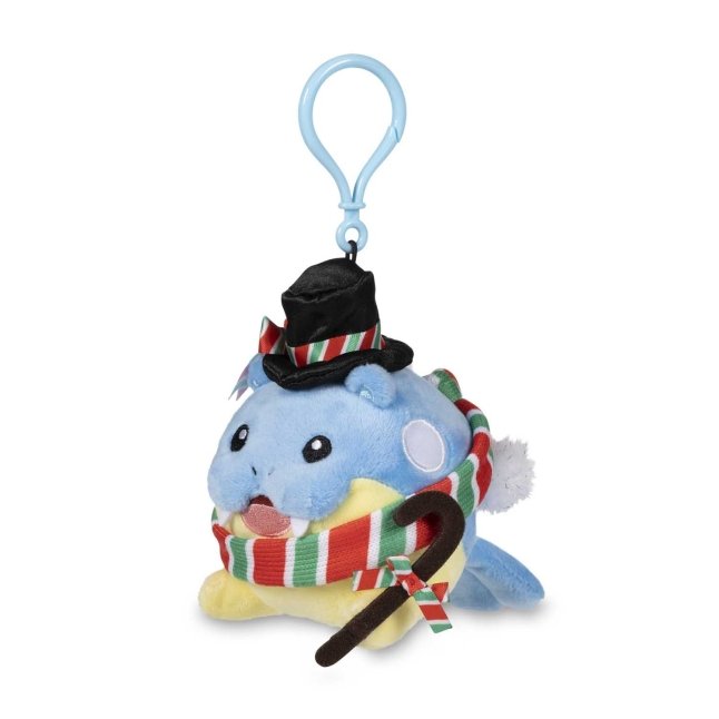Spheal Pokémon Undersea Holiday Plush Key Chain