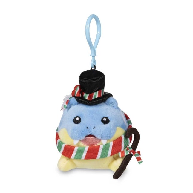 Spheal Pokémon Undersea Holiday Plush Key Chain
