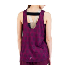 Pokémon Center × Craft: Gengar Faun Burgundy Open-Back Singlet - Women