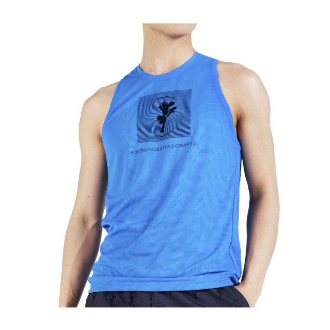 Pokémon Center × Craft: Lucario Core Charge Sarek Singlet - Men