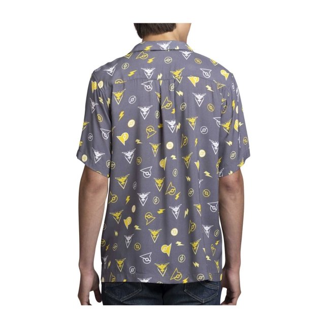 Team Instinct Pokémon GO Teams Tropical Shirt - Adult