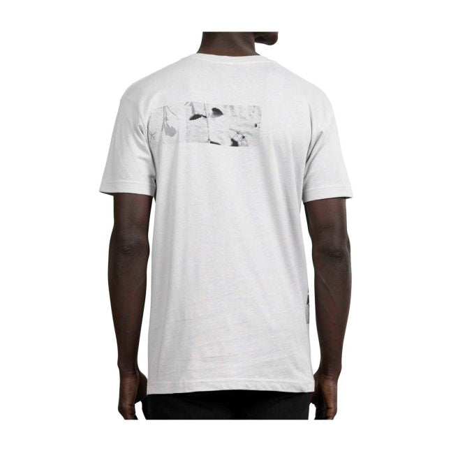 Pikachu & Skuntank Pokémon Nature: Spring Silver Relaxed Fit Crew Neck T-Shirt - Adult