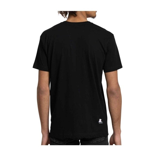 Espeon & Umbreon Summer Fun Black Relaxed Fit Crew Neck T-Shirt - Adult